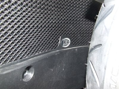 Ochranná mřížka chladiče, černá - Honda VFR1200 (ne s automatickou spojkou)